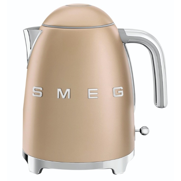 Picture of SMEG 1.7Lt  3000W Kettle KLF03CHM Champagne Matt