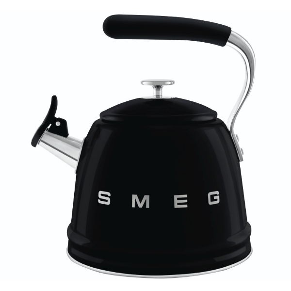 Picture of SMEG Stove Top 32Lt Whistling Kettle CKLW2001BL Black
