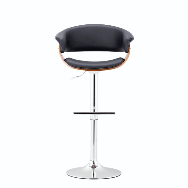 Picture of Milan Adjustable Bar Stool - Brown