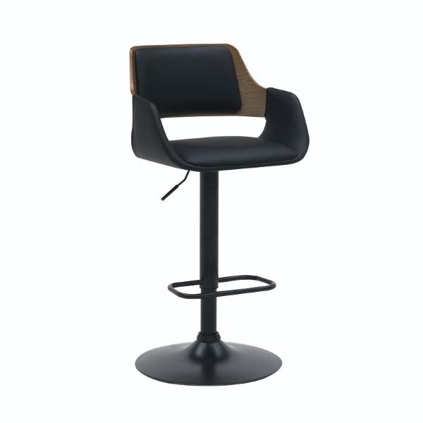 Picture of Nile Adjustable Bar Stool - Black