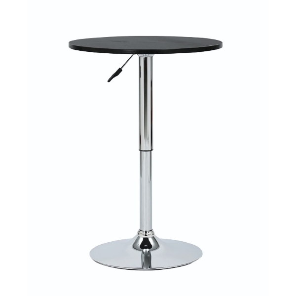 Picture of Jameson Bar Table - Black & Chrome