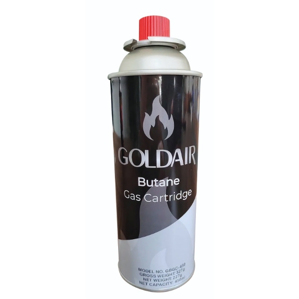Picture of GOLDAIR 450ML BUTANE GAS CARTRIDGE GBGC-450