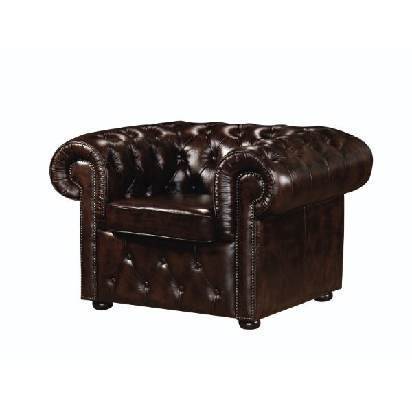 Picture of Chesterfield Full Leather Tub Chair