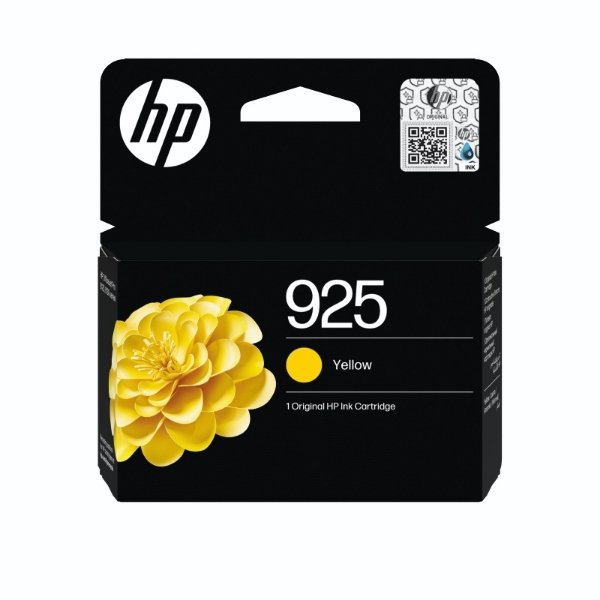 Picture of HP 925 YELLOW ORIGINAL INK CARTRIDGE 4K0V8PE