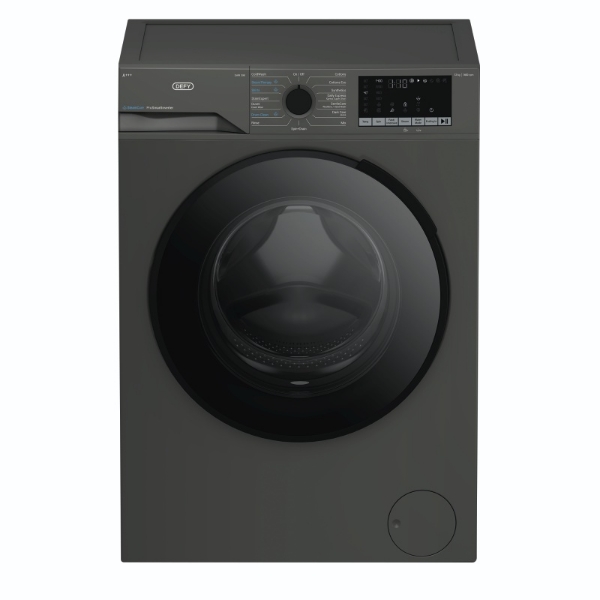 Picture of DEFY WASHING MACHINE FRONT LOADER 12KG DAW398 MANHATTAN GREY