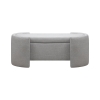 Picture of Curve Storage Blanket Box - Grey
