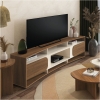 Picture of Elegance TV Stand - Cedar & Off White