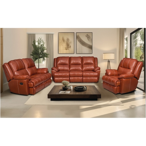 Picture of Masindi 3Pce 5 Action Lounge Suite - Berlin Tan