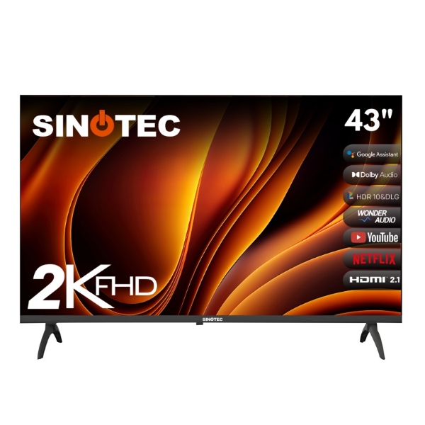 Picture of Sinotec 43" LED 2K Google Smart TV STL-43G2