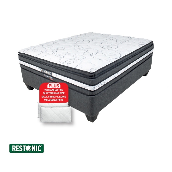 Picture of Restonic Mojave 152cm Queen Plush Base Set