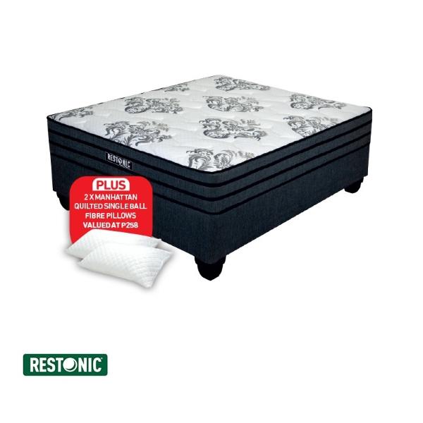 Picture of Restonic Odyssey 152cm Queen Firm Base Set.